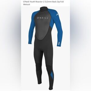O'Neill Youth Reactor-2 3/2mm Back Zip Full Wetsuit, Size Youth 16